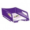 Tabuleiro de secretaria cep maxi de grande capacidade 386x270x115 mm plastico violeta
