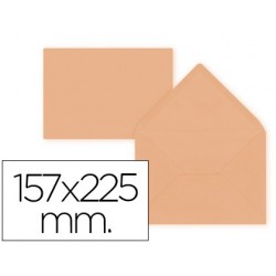 Envelope liderpapel c5-ea5 laranja 157x225mm 80 gr -embalagem 9 unidades