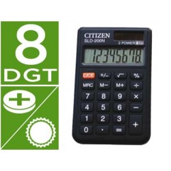 Calculadora citizen de bolso sld-200-n 8 digitos