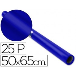 Papel lustro sadipal 50 x 65 cm 65 gr azul