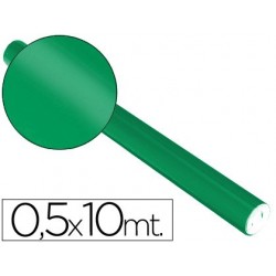 Papel metalizado sadipal 50 cm x 10 mt. 65 grs/m2 verde