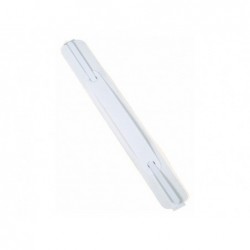 Encadernador fastener durable flexifix plastico autoadesivo 38x158 mm cor branco